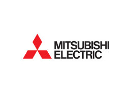 logo Mitsubishi electric colaboradores de Jujuju Aquacenter tienda de artículos para piscinas y proveedores de soluciones residenciales e industriales alicante